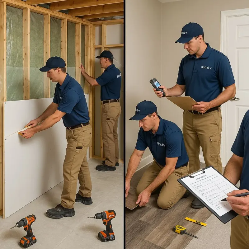 Repairs and Reconstruction process in Athena, OR